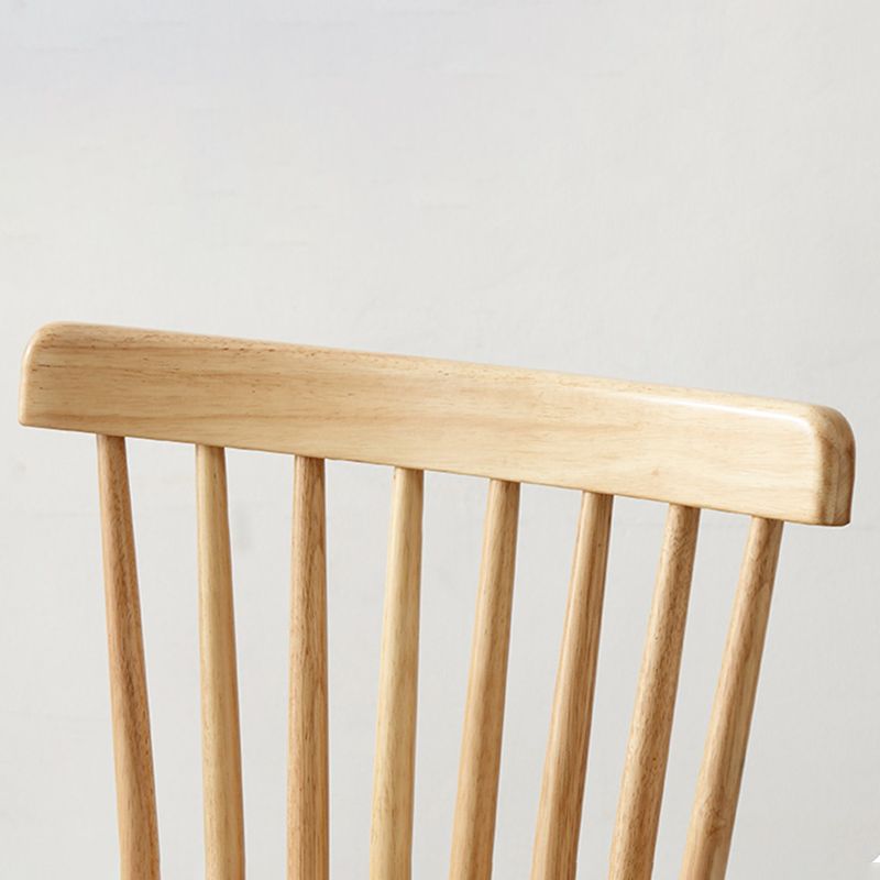 Wood Modern Style Dining Chair Windsor Back Side Chair for Dining Room