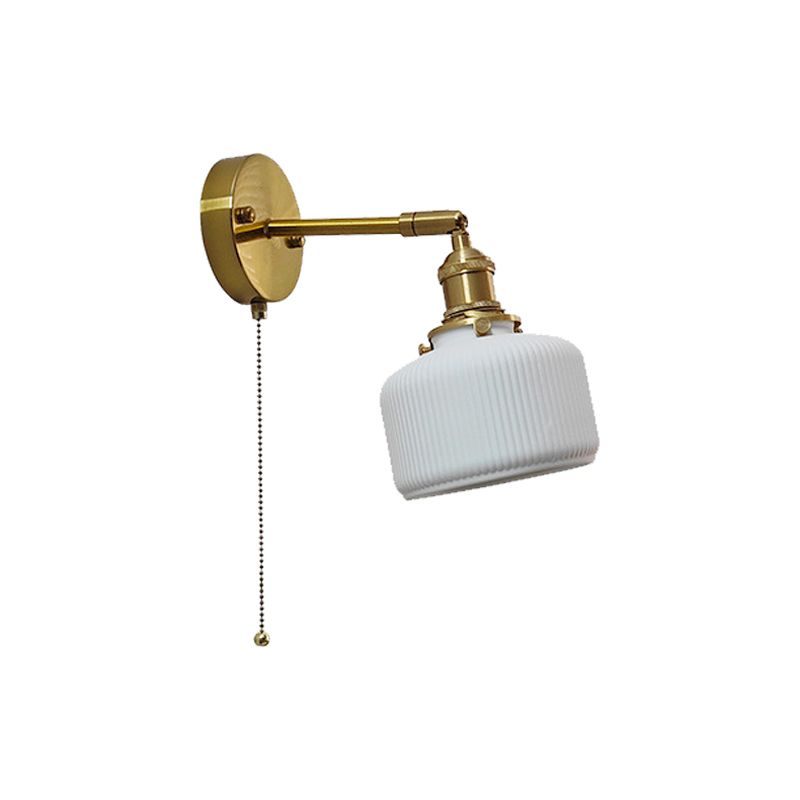 Minimalist Ceramic Wall Light Fixture Modern Wall Light Sconce for Bedroom