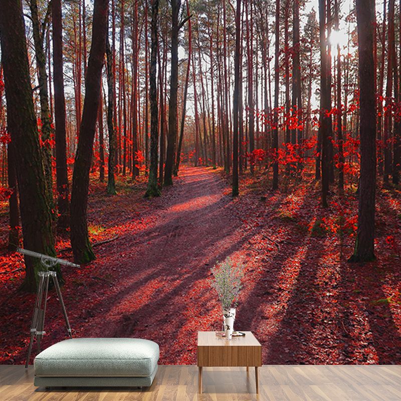 Customized Forest Mural Modern Decorative Eco-friendly Wall Art