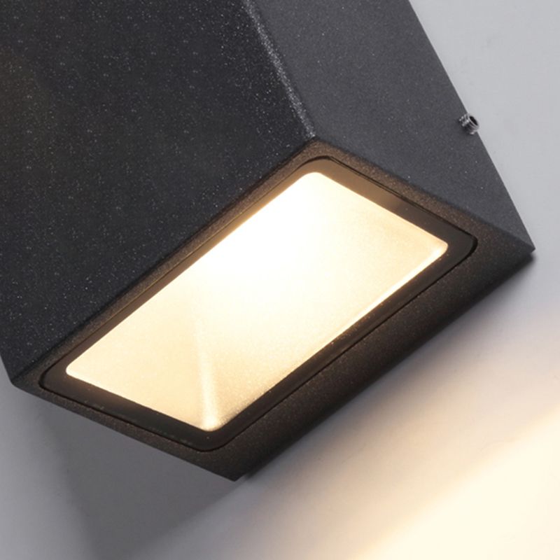 Application murale noire contemporaine LED Multi Light Wall lasher Light for Living Room