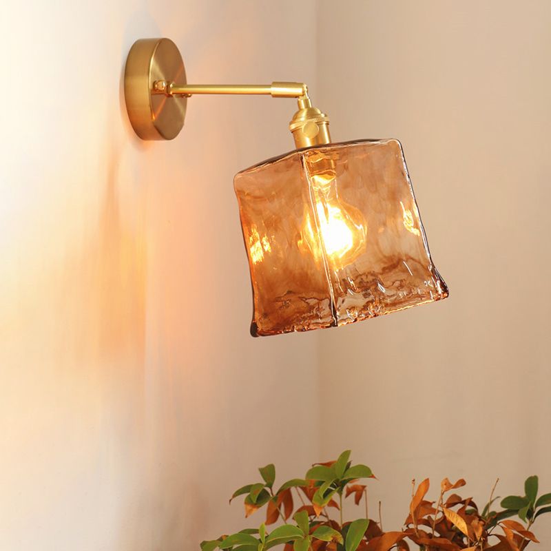 Geometrische Wandleuchten Industrielle Wandleuchten Metall 1 Leichte Leuchten für das Wohnzimmer