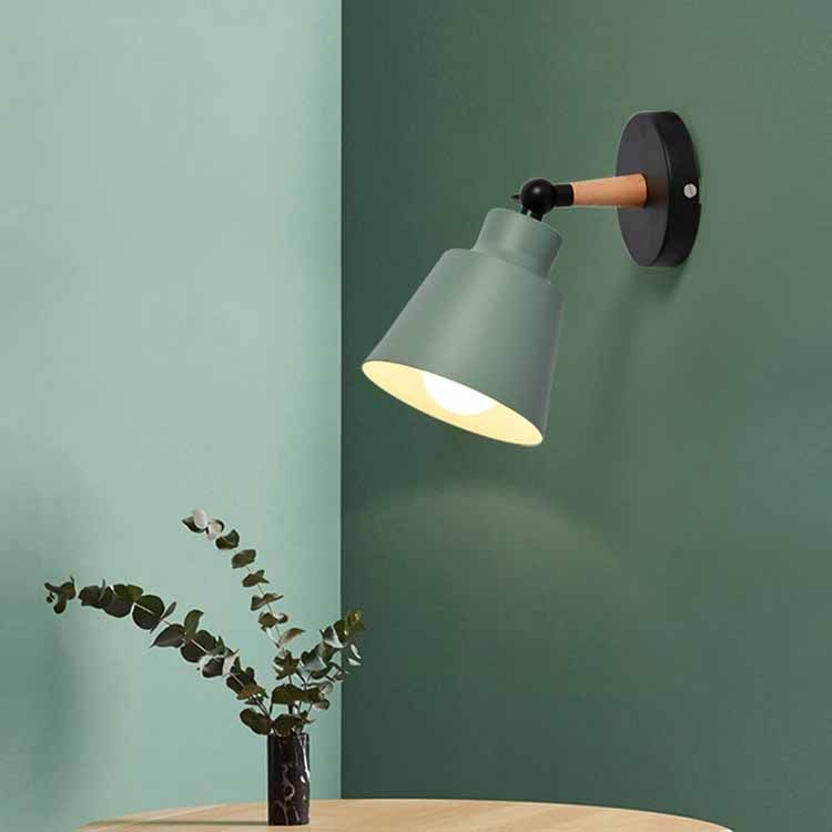 Modern Style Flared Sconce Light Fixtures Metal 1 Light Wall Lighting Ideas