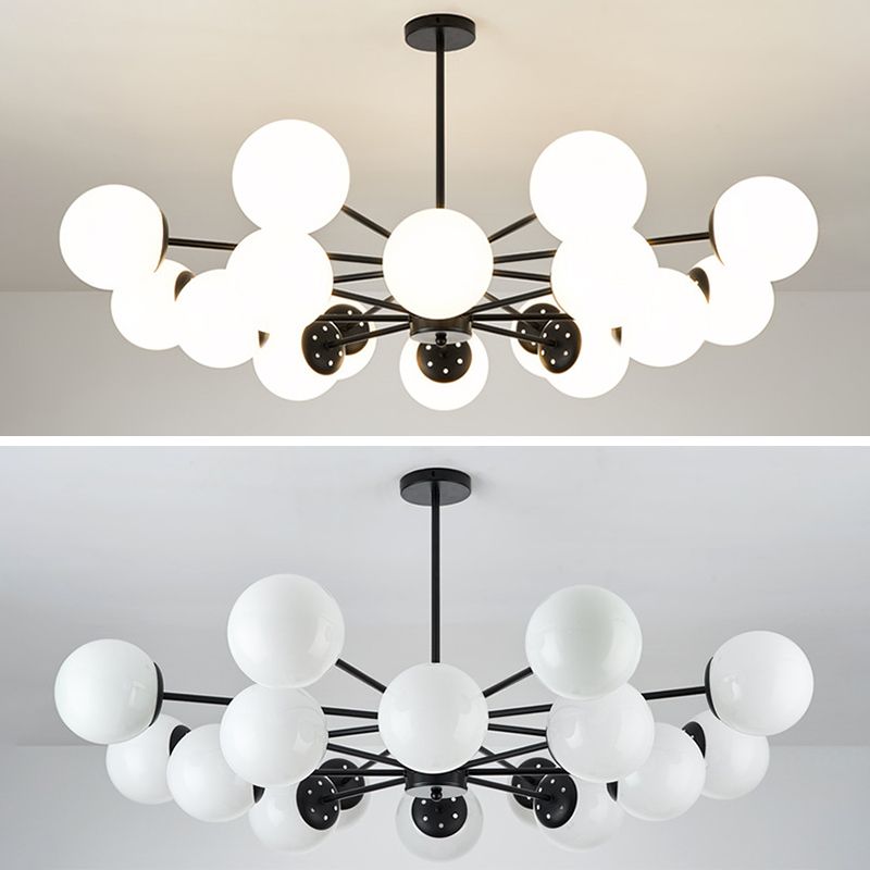 SEMPLICITÀ NORDICO SEMPLICITÀ LAMONO BIANCO GLIVO GLOBO GLODO MUSHE LAMPAGGIO MULTILA LIGHTS per soggiorno