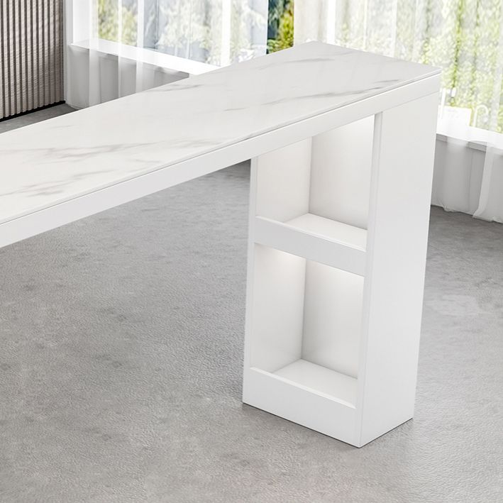 Industrial Rectangular Bar Pub Table Set 1/2/3 Pieces Bar Table and Stools