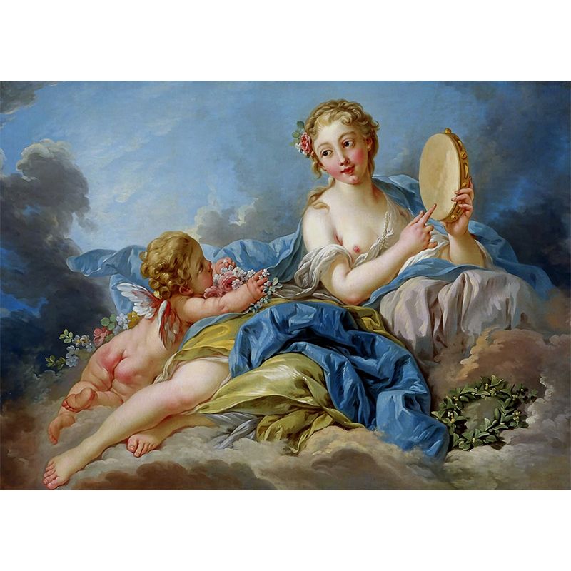 The Muse Terpsichore Wall Murals Classic Moisture Resistant Living Room Wall Art, Personalized Size