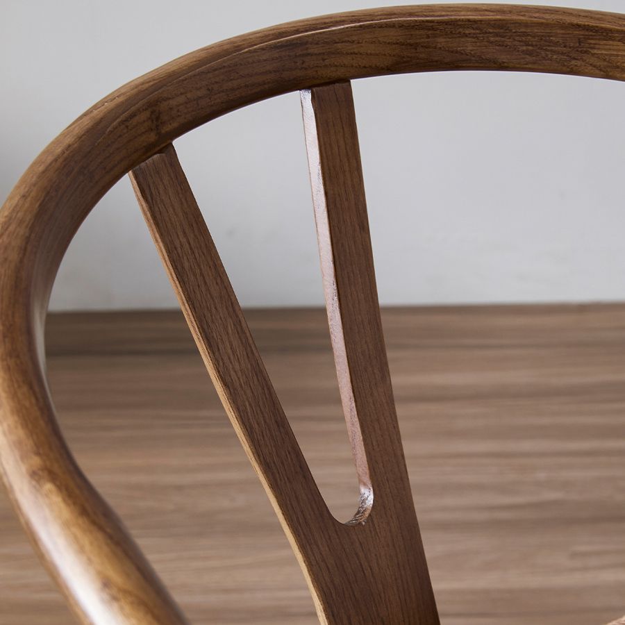 Wishbone natural tapizado contemporáneo del sillón del restaurante que cena la silla