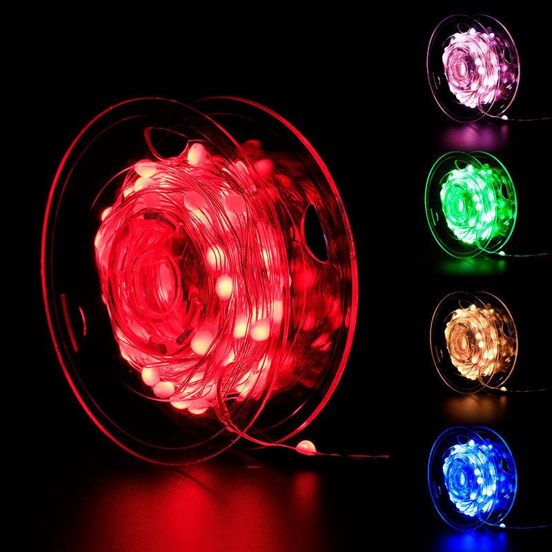 Modern Symphony LED Silver Wire Global Rope Light for Christmas Tree Decorate