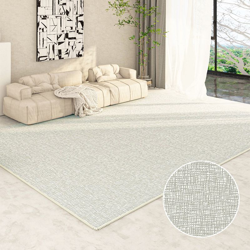 Tapis Simple abricot clair en Polyester, couleur unie, avec envers antidérapant, pour la décoration de la maison