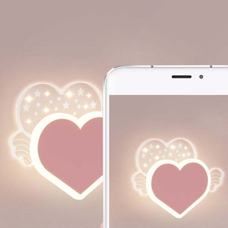 1 lumière d'éclairage mural géométrique