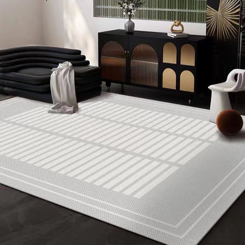 Abstract Pattern Rug Rectangle Polyster Modern Carpet Bedroom Room Non-Slip Backing Rug