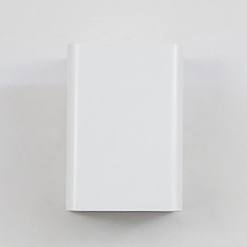 Modern Style Square Shape Wall Light Aluminum 2 Lights Sconces for Bedroom