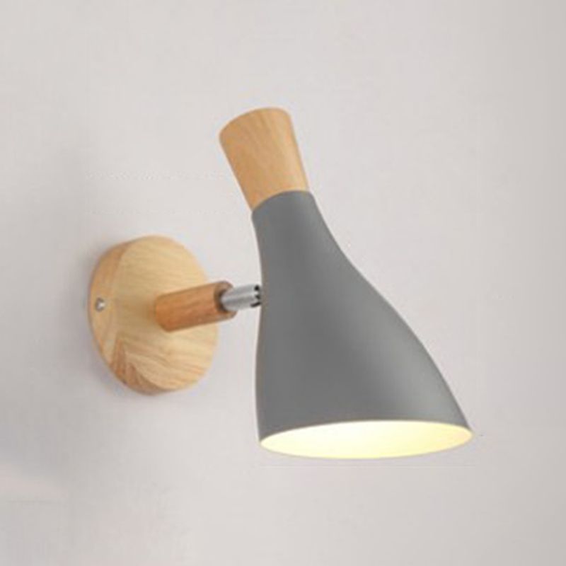 Simple Modern Characteristic Style Wall Sconce Lighting Metal Sconce for Bedroom Study Corridor