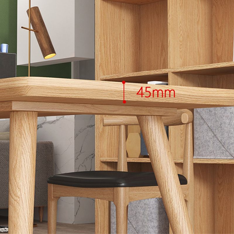 Contemporary Solid Wood Dining Table Natural Dining Table for Dining Room