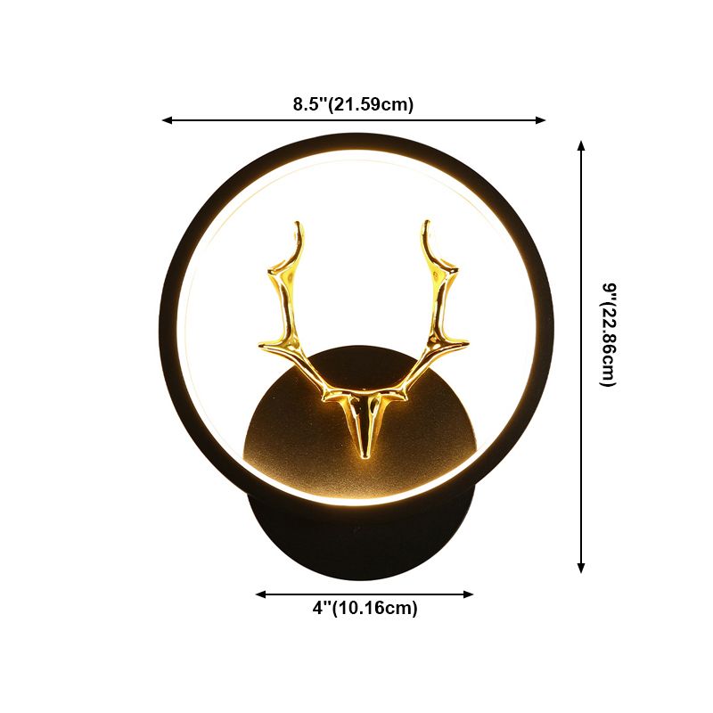 Living Room Wall Light Modern Minimalism LED Antler Wall Mount Light