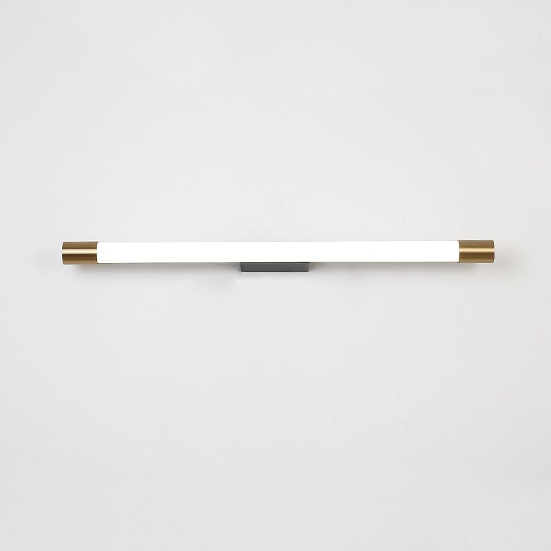 Gold Linear LED Wall Lamp in Modern Concise Style Aluminium Wall Light with Acrylic Shade