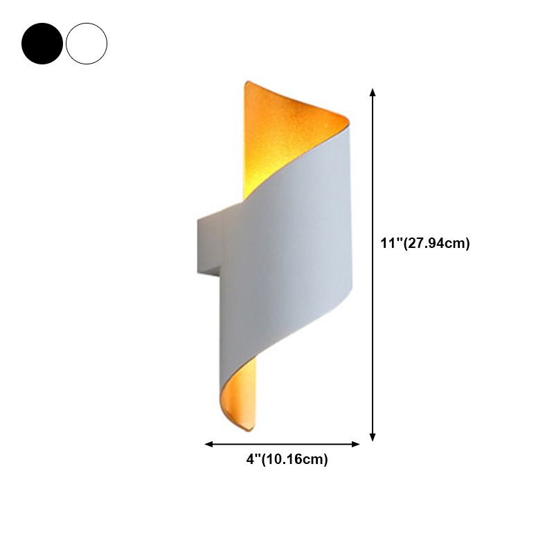 Modern Aluminum Wall Light Geometric 11" High LED Wall Washer for Outdoors
