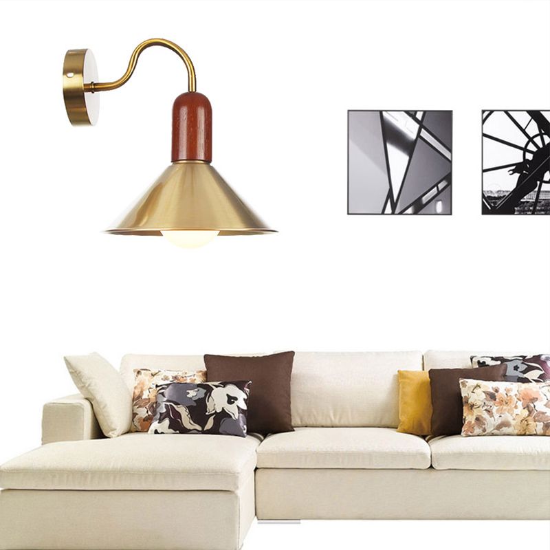 Modern Wall Sconces Metal 1-Light Wall Sconce Lighting for Living Room