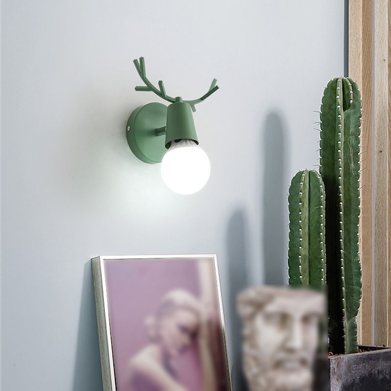 Multi-Light Geometric Wall Lamps Modern Style Metal Wall Mounted Lights