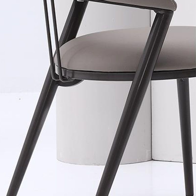 Open Back Side Chair Industrial Dining Room Chair for Dining Room