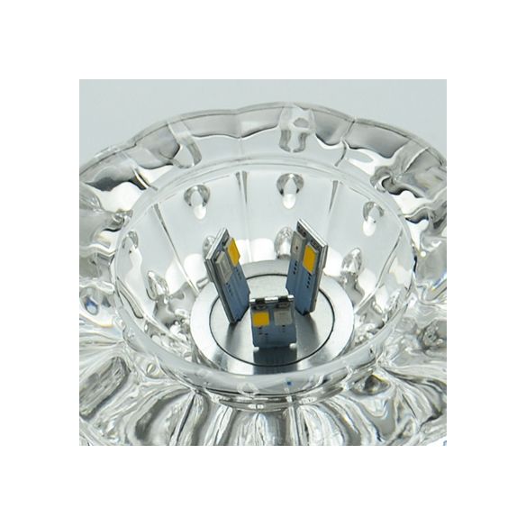 Contemporary Flush Mount Lighting Geometric Ceiling Lighting Fixture with Hole 2-3.5'' Dia