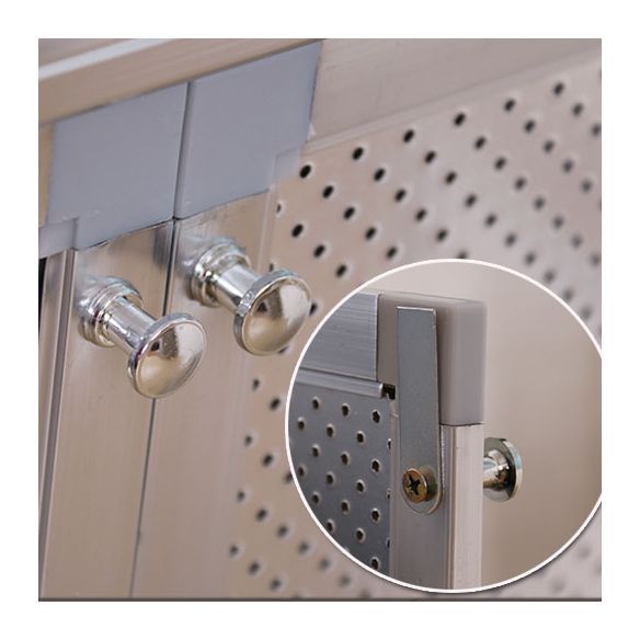 Contemporary Side Board Metal Sideboard with Door for Kitchen