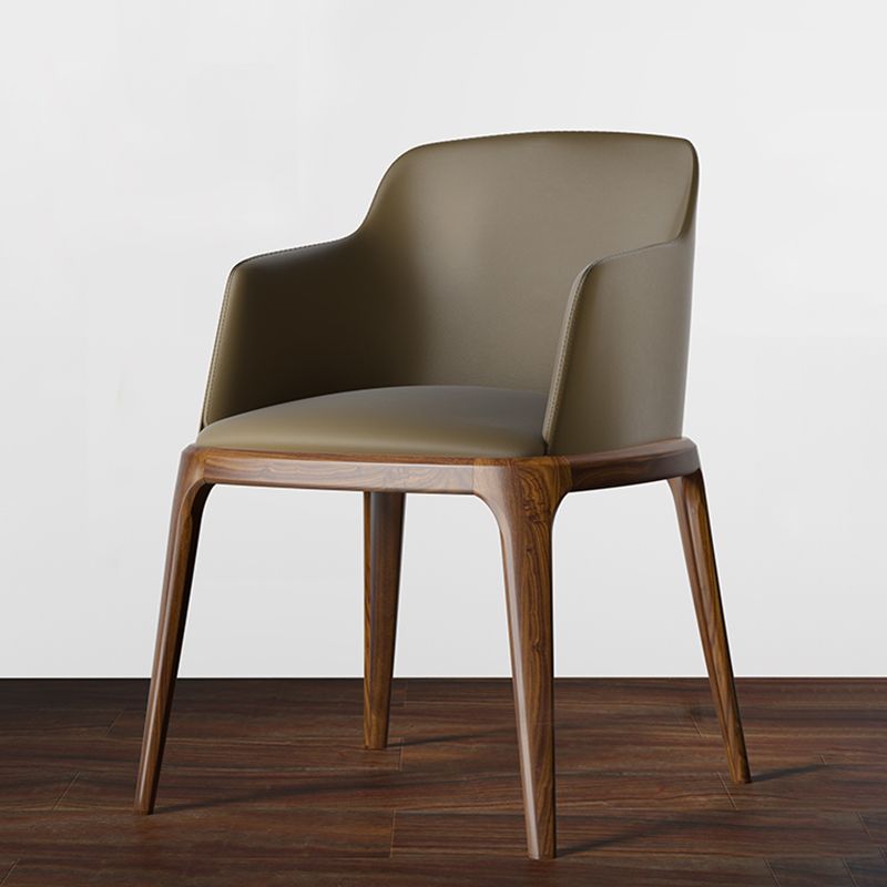 Kitchen Side Chairs Modern Solid Wood Dining Room Chair for Home