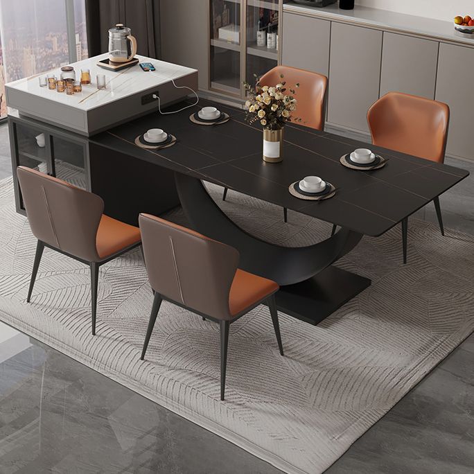 Rectangle Dining Room Table Contemporary Dinner Room Kitchen Table