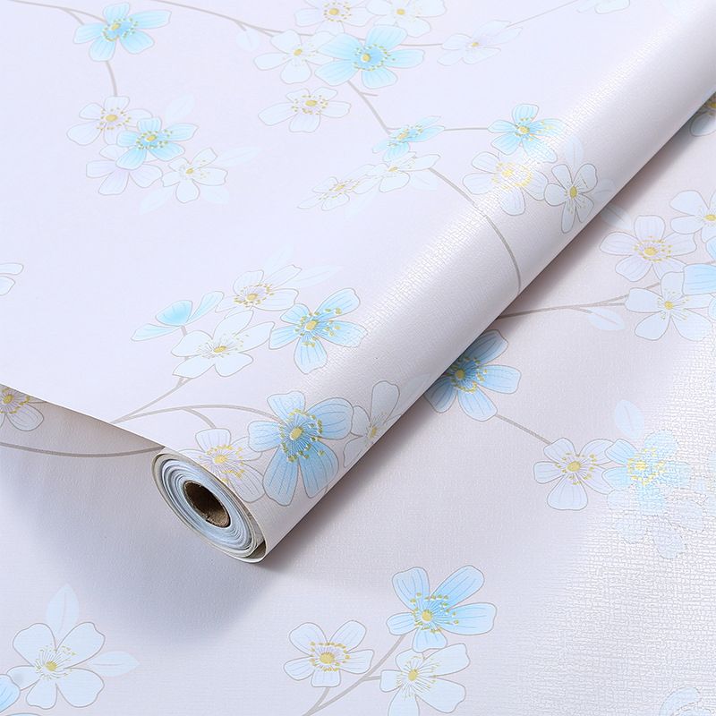 Eigentijdse stijl behangrol effen gekleurd Peel and Stick wanddecoratie, meerkleurig
