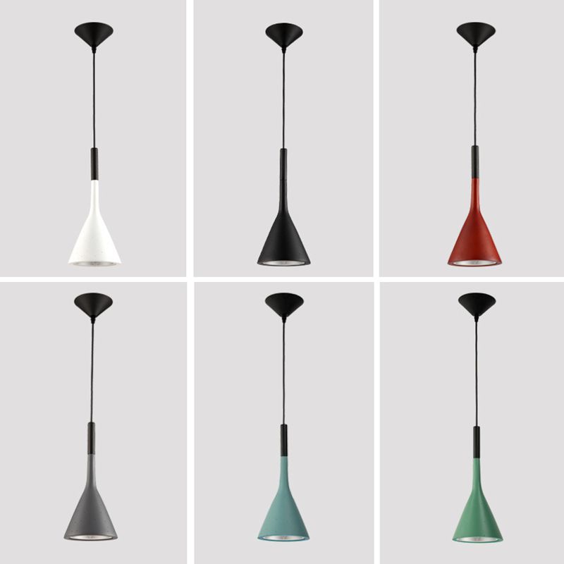 Hars taps toelopend hangende licht Noordse moderne stijl 1 lichte eettafel plafond hanglamp