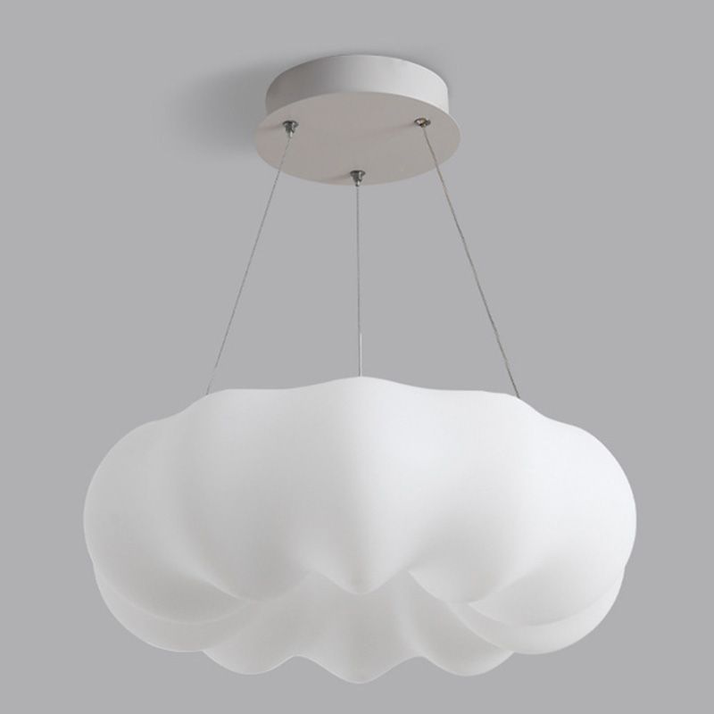 Éclairage d'éclairage pendentif en nuage blanc 1 Éclairage de suspension Blub pour salle à manger