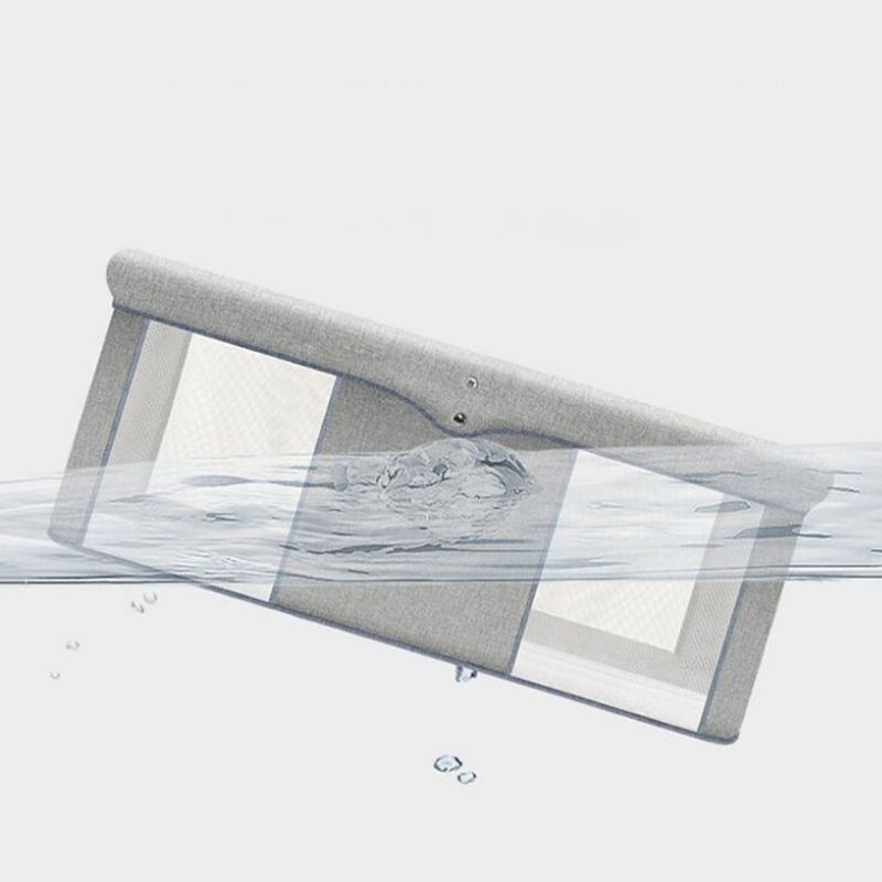 Gliding Crib Cradle Square Metal Cradle with Canopy for Newborn
