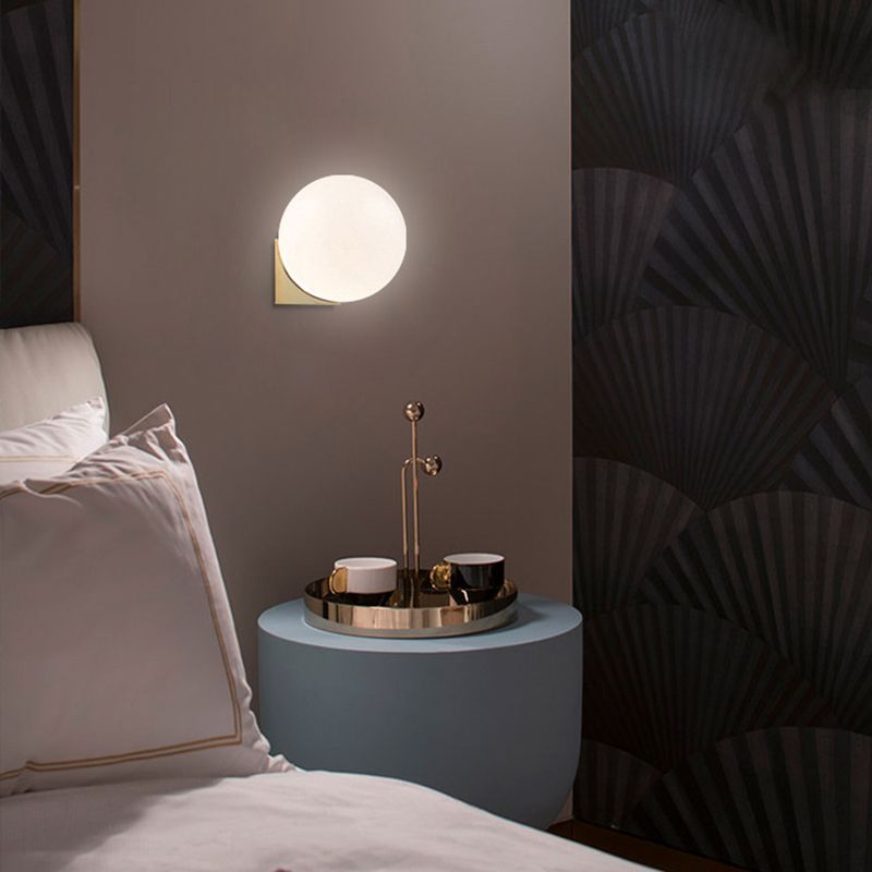 Simple Shape Wall Light Fixture Modern Glass Wall Light Fixtures