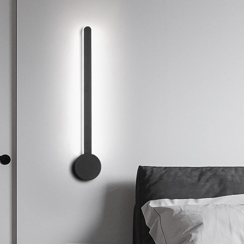 Nordic Style Iron Wall Lighting Fixtures Ellipse Shape Sconce Lights for Living Room