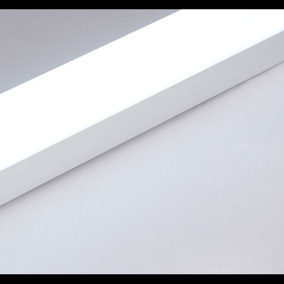 Rifini di illuminazione rettangolo di vanità moderne sconde di vanità acriliche in stile minimalista