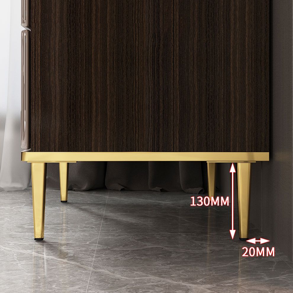 Modern Storage Chest Dresser Stone Storage Chest with 5 Drawers