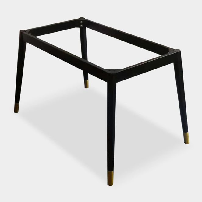 Rectangle Three-Color Dining Table Sintered Stone Table Luxury with 4 Legs
