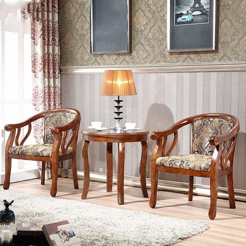Modern Kitchen Dining Chair Solid Wood Dining Chair with Cushion