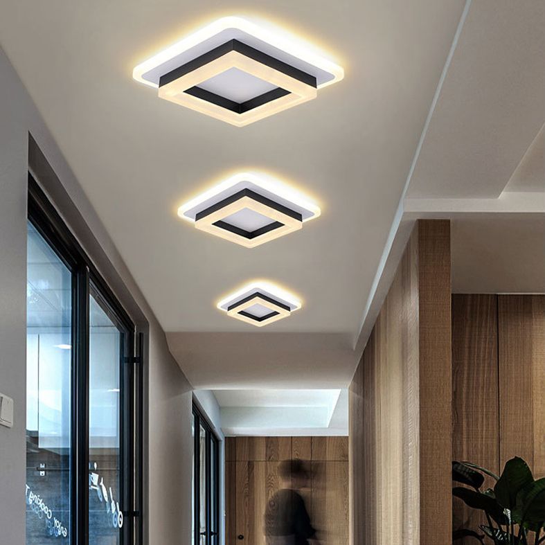 Lampe LED Lamp Plafond Le plafond d'ébullition avec l'art du fer pour le corridor