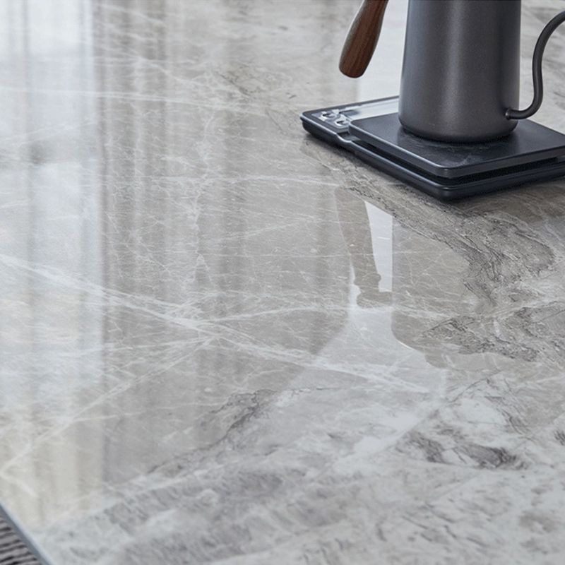 Contemporain 1/4/5/7 pièces Ensemble de restauration rectangle