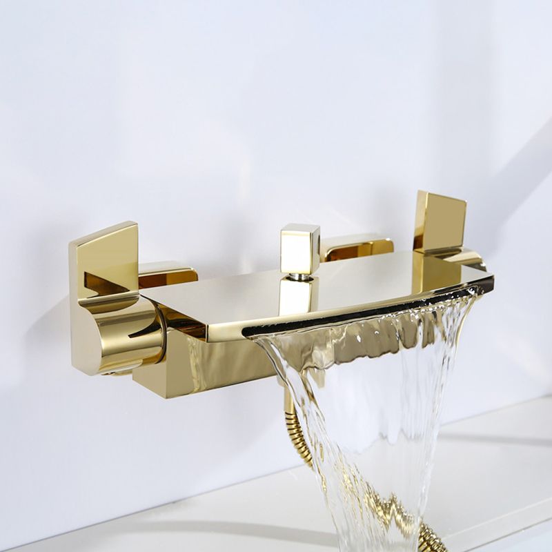 Wall Mounted Bathroom Faucet Modern Style Mental Bathroom Faucet