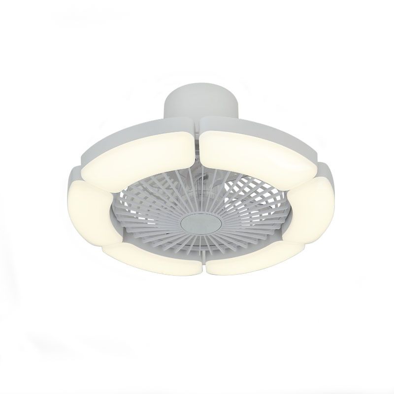 Ceiling Fan Lamp Modern Style LED Metal Close to Ceiling Lamp