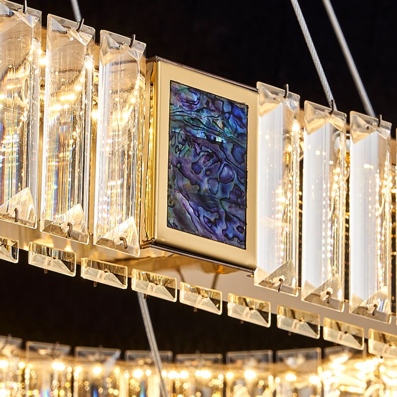 Crystal Hanging Pendant Lights Contemporary Hanging Lamps for Dining Room