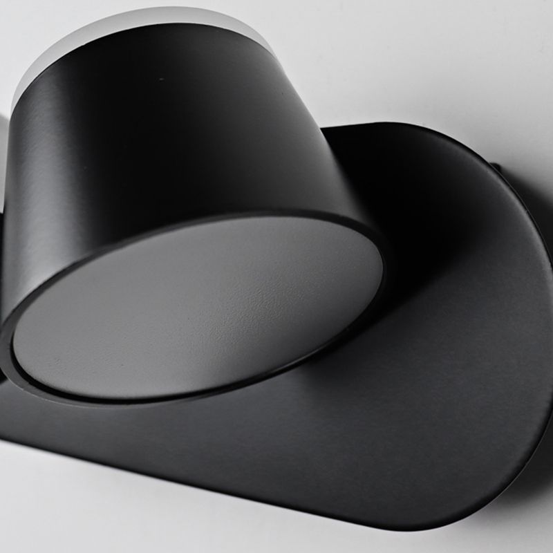 Moderne Kegel Flush Mont Mall Lights Aluminium Wandmontage Leuchte für Schlafzimmer