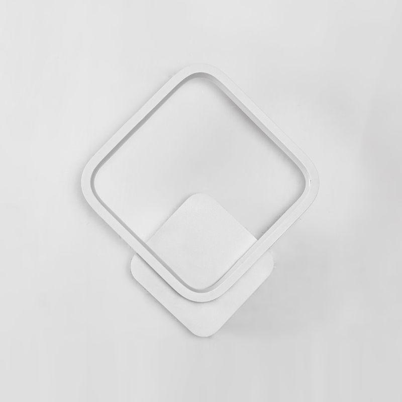 Modern Linear Wall Light Square LED Wall Light Sconce for Bedroom