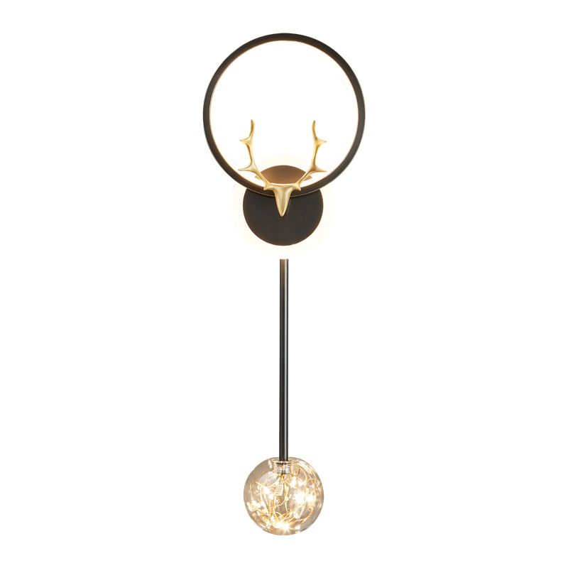 Contemporary Wall Sconce Copper Sconce Light Fixture for Bedroom