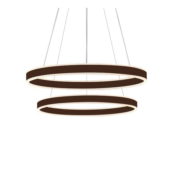 ANELLO BLACO/BRACCHI SPENDANTE CONTEMPOUNTO CONTEMPOUNTO 2/3/4 LUCI LADELIER ACRILICO IN LUCE COLDA/BIANCA