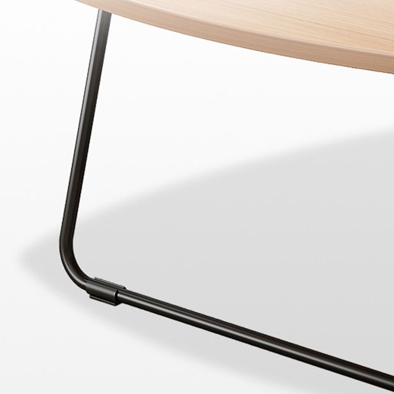 Contemporary Frame 1 Coffee Table Frame Wood Single Cocktail Table