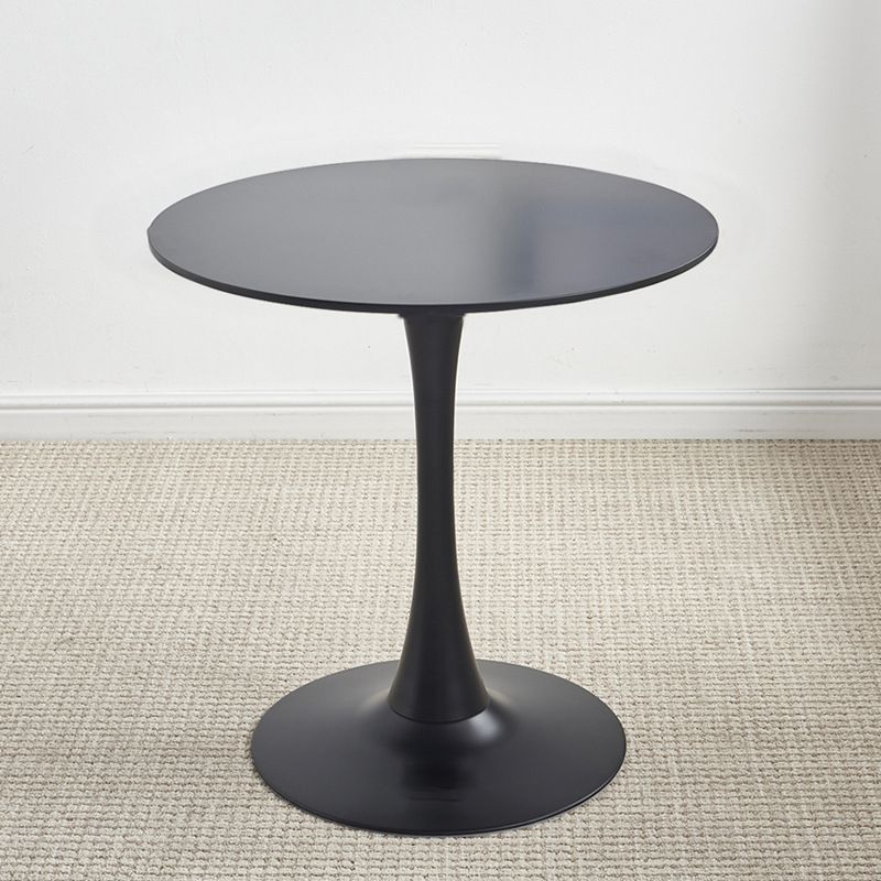 29.13" Tall Contemporary Style Coffee Cocktail Table Pedestal Round Coffee Table