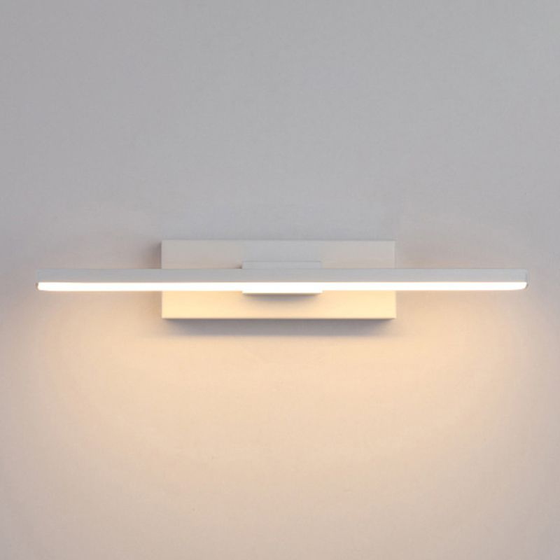 Modern Simple Aluminum Wall Light LED Strip Shape Rotatable Wall Lamp for Bedroom