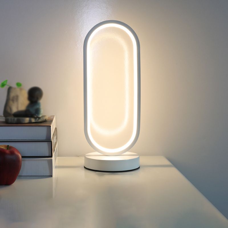 1-licht lineaire tafelverlichting moderne stijl metalen tafellicht voor het bedzijde